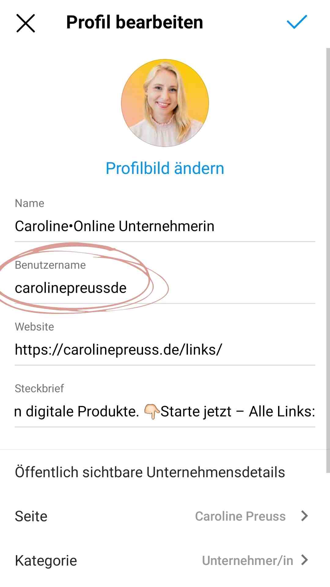 In zehn einfachen Schritten den perfekten Instagram Namen finden