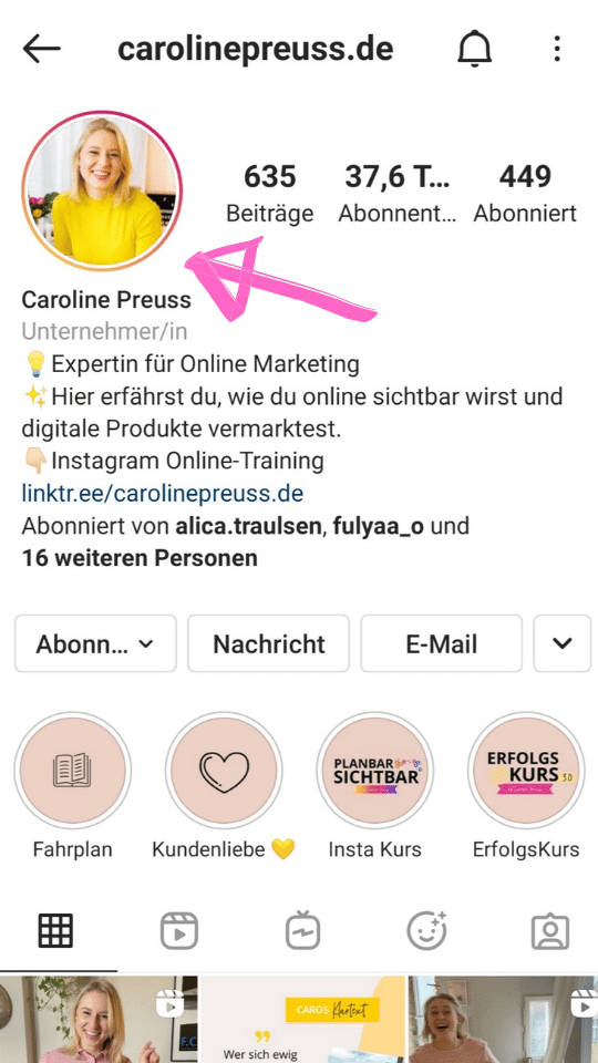 Instagram Profilbild erstellen: Hier siehst du, wo du dein Instagram Profilbild findest