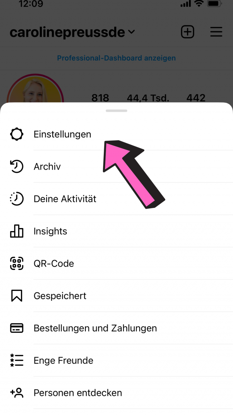 Instagram mit Facebook verbinden So gelingt es ganz einfach! Caroline Preuss